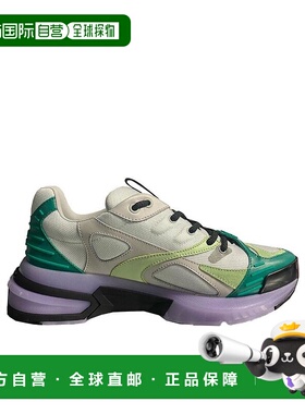 香港直邮GIVENCHY 男士运动鞋 BH005TH16L066 AW2022 绿色 徽标休