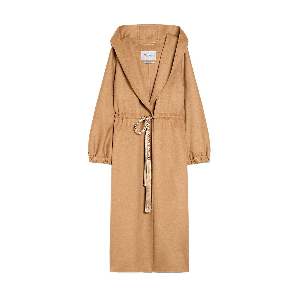 MAX MARA 女士外套 1011035106001 SS2025 花色 连帽大衣