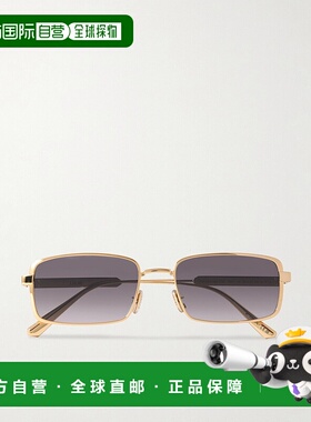 香港直邮DIOR 迪奥 女士 Cannage S2U 矩形框镀金太阳眼镜 CD4021