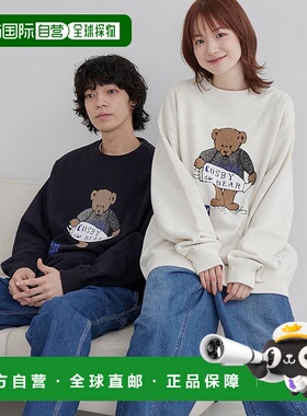 日本直邮coen COSBY 熊图案针织衫 CO3322EM013704卫衣