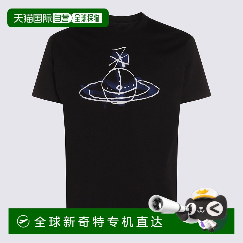 1h可退 香港直邮VIVIENNE WESTWOOD 男士T恤 3G01003WJ001MN401
