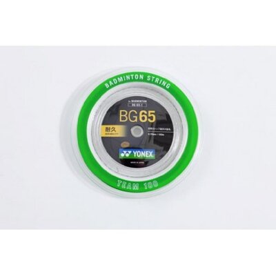 日本直邮Yonex 米克朗65 羽毛球拍线 Team100 BG65-1-011