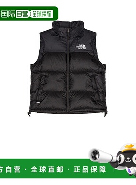 香港直邮The North Face 北面 男士 黑色刺绣填充马甲 NF0A3JQQ