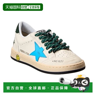 自营Golden Goose Ball Star Leather Sneaker - grey 美国奥莱直