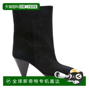 Suede marant红色 85mm 靴子 美国奥莱直发 自营 black isabel