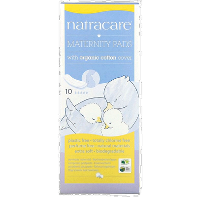 香港直邮Natracare孕妇垫透气吸收快清爽有机棉花健康品质10正品