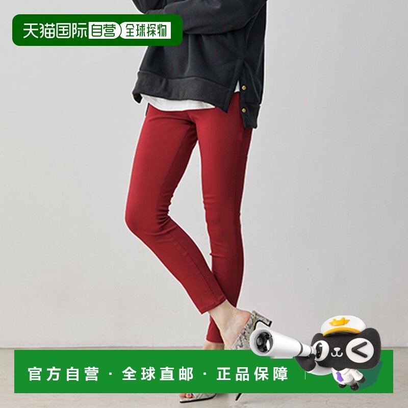 日本直邮GeeRA 紧身打底裤功能强大！（九分裤长）（红色）