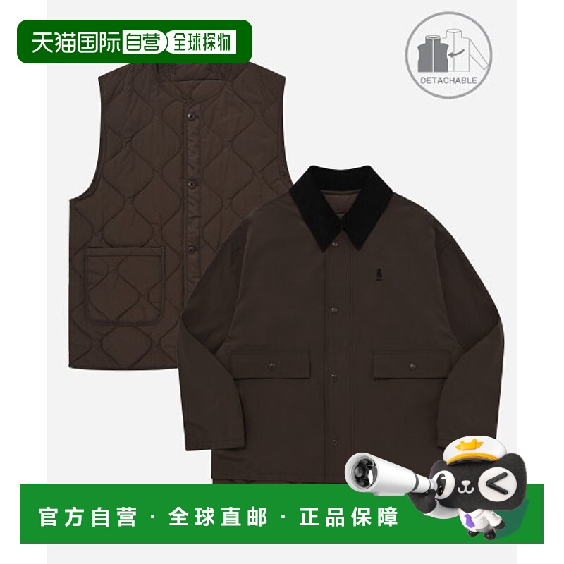 韩国直邮YALE 3WAY HUNTING JACKET BROWN夹克YD09JK7003BR