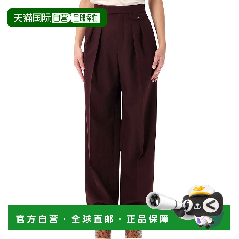 1h可退 香港直邮CHLOÉ 女士休闲裤 26PCH26SPA0616456B SS2026 紫