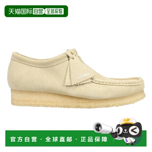 1h可退 【美国直邮】Clarks Wallabee Moc Toe Chukka Boots 棕色