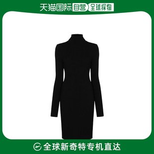 罗纹针织迷你连衣裙 香港直邮WOLFORD 52770