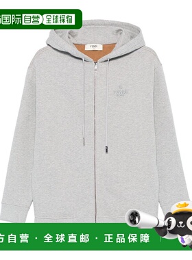 1h可退 香港直邮FENDI 女士卫衣 FS9673AT1OF1QBH AW2024 灰色 Sw