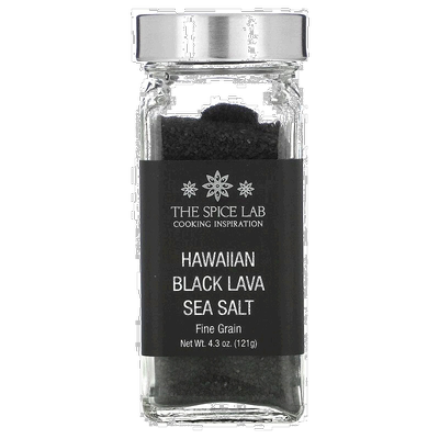 香港直发The Spice Lab黑熔岩海盐细粒调味料厨房美味可口122g