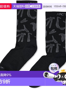 加拿大直邮 始祖鸟Grotto Mid 美利奴羊毛中筒袜