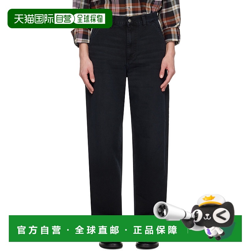香港直邮CARHARTT WIP 女士 黑色 Brandon Single Knee 牛仔裤 I0
