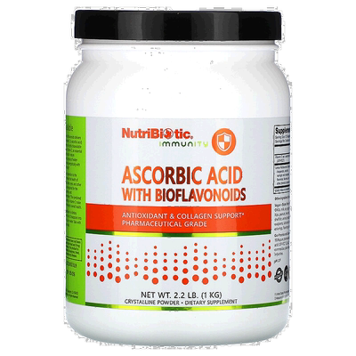 香港直发Nutribiotic生物类黄酮抗坏血酸双向调节生理平衡1kg柠檬