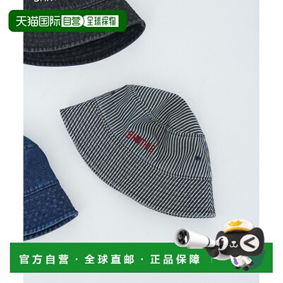 日本直邮SMITH'S AMERICAN 男女同款 牛仔布桶帽 刺绣设计 758560