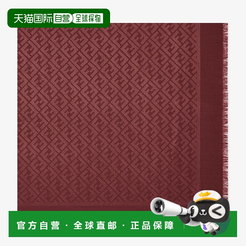 1h可退 欧洲直邮FENDI 芬迪 25秋冬 FXT069AJW7F0TX1 女士 围巾 F