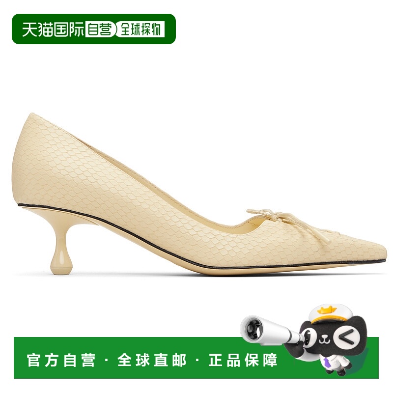 1h可退 香港直邮潮奢 Jimmy Choo 周仰杰 女士 灰白色 Scarlett 5