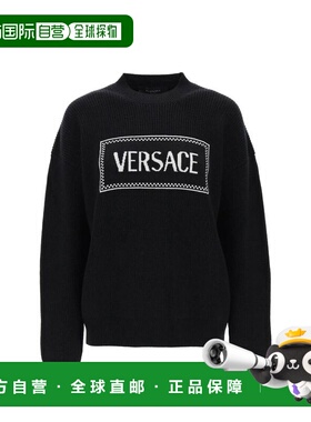 自营Versace Wool Women's Sweatshirt - black 美国奥莱直发