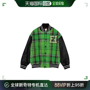 Fendi 男童拼色设计长袖 芬迪 香港直邮潮奢 休闲夹克童装