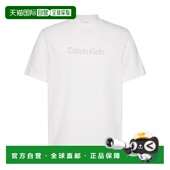 AW2025 香港直邮CALVIN 白色 T恤 LV04LF813GYAF KLEIN 男士