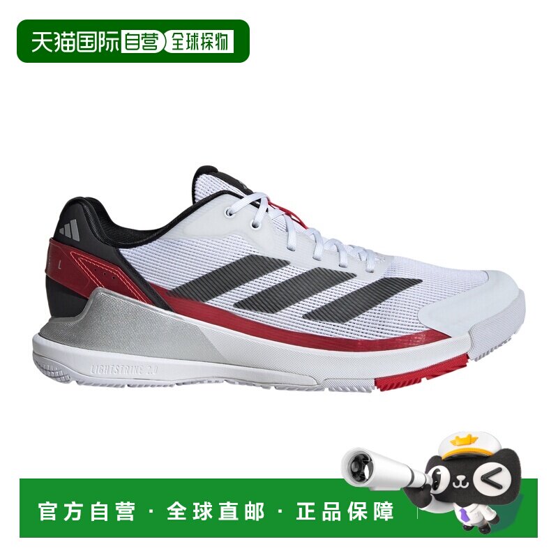自营欧洲直邮Adidas阿迪达斯 Crazyquick LS男士纺织材质板网球鞋
