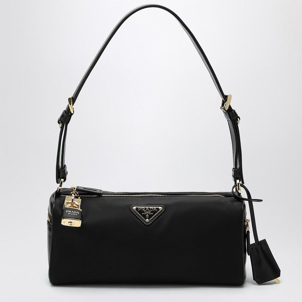 PRADA 女士单肩包 1BC233ODO2C8QF0002 SS2025 黑色