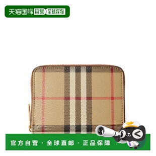 香港直邮BURBERRY 女士钱包 8109810A9534 SS2026 花色 MN ZIP AR