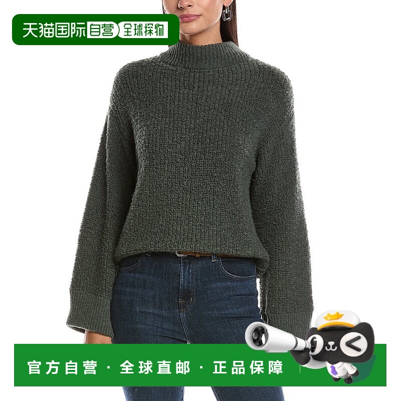 自营Nation LTD Briar Alpaca & Wool-Blend Sweater - green 美