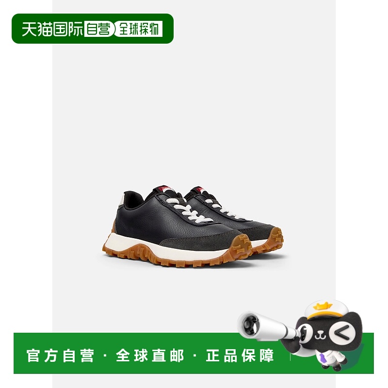 自营Camper Drift Trail男女皆宜男孩运动鞋-黑色 美国奥莱直发