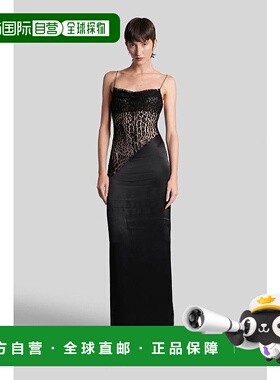 香港直邮BALMAIN 女士连衣裙 428167FF1RN152MH30 AW2025 黑色
