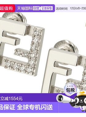 日本直邮Fendi Forever 水晶耳钉 8AL294 ATEP