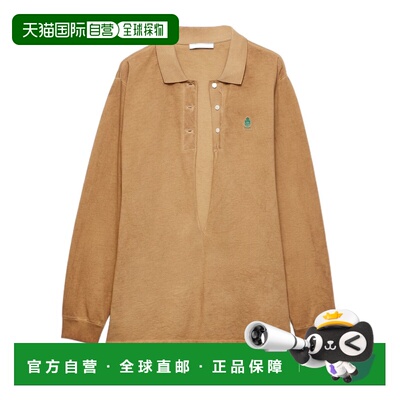 香港直邮PRADA 女士POLO衫 39669R19OVSOOOF0241 CO 卡其色