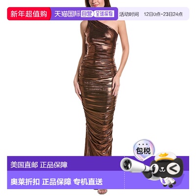 自营retrofeteRetrofête Mallory Maxi Dress - brown 美国奥莱