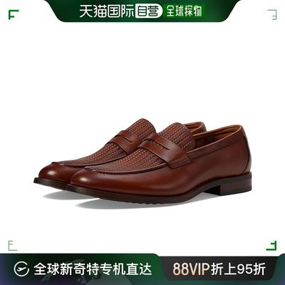 香港直邮潮奢 florsheim 富乐绅 男士Rucci 编织乐福鞋