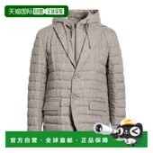 香港直邮潮奢 舒适时尚 Herno Shell 1h可退 grey灰色 男士 夹克