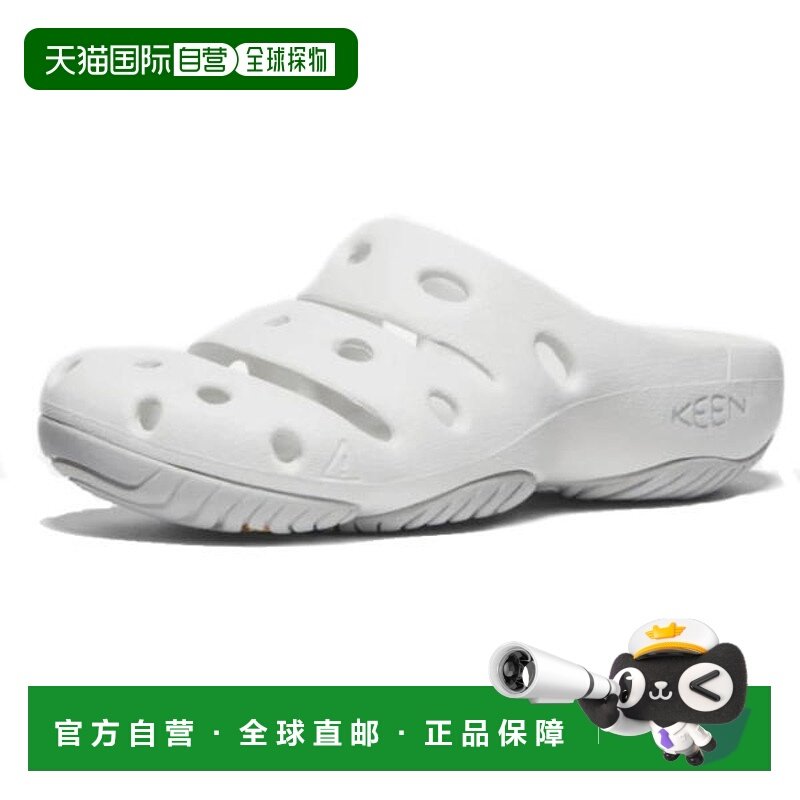 日本直邮KEEN YOGUI 女士 Yogi 凉鞋 1027359 星白/雾面