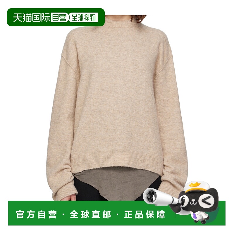 1h可退 香港直邮Rick Owens 长袖毛衣 RP02E4655KWP