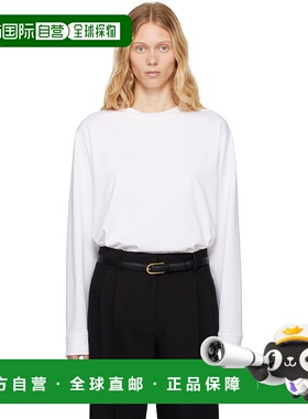 1h可退 香港直邮潮奢 The Row 女士 白色 Ciles R T 恤 6891K220