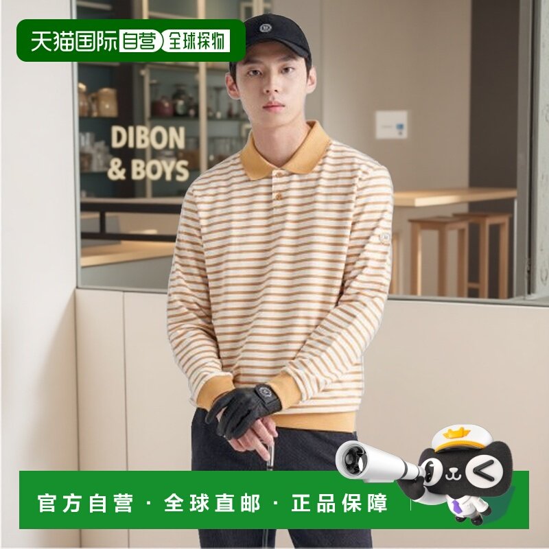 韩国直邮BEANPOLE 高尔夫时尚T恤男士BJ2841B05E刺绣男装