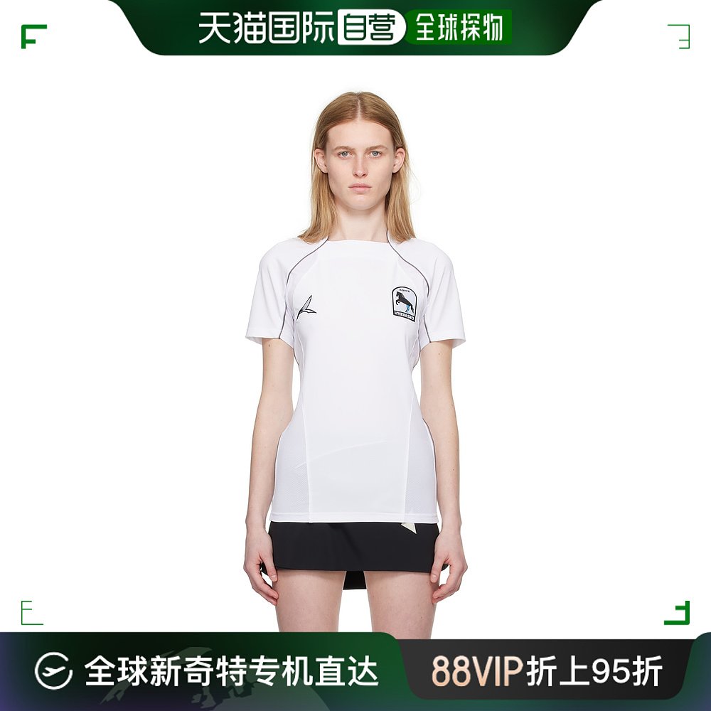 香港直邮潮奢 hyein seo 女士 白色 Football T 恤 SS24 女装/女士精品 T恤 原图主图