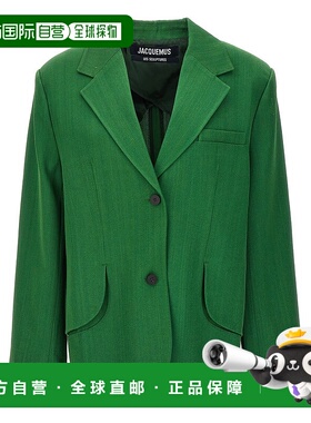 香港直邮JACQUEMUS 女士外套 24E241JA0541547DARKGREEN SS2024