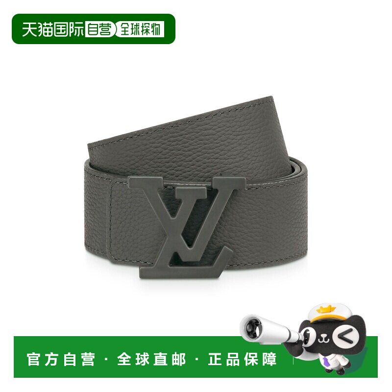 自营1h可退 欧洲直邮LV/路易威登 Aerogram35毫米双面腰带皮带图片
