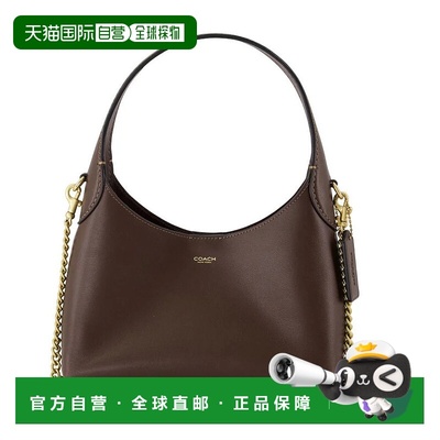 香港直邮COACH 女士单肩包 CW614 AW2025 棕色 Coach Brooklyn 23