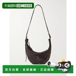 香港直邮潮奢 小号绒面革肩包 KHAITE Augustina H60 女士 1h可退