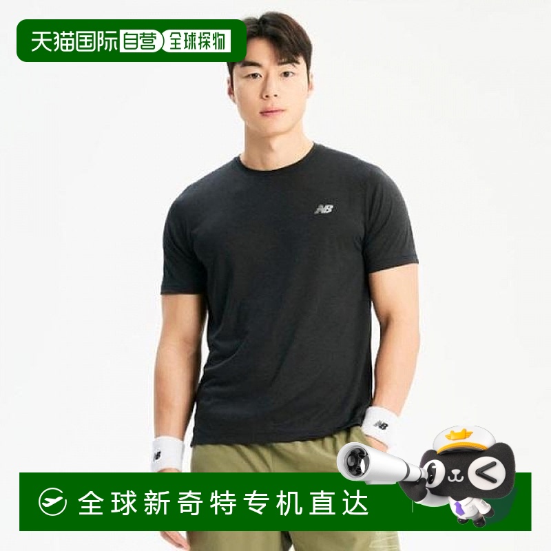 1h可退 韩国直邮newbalance  上装T恤短袖跑步