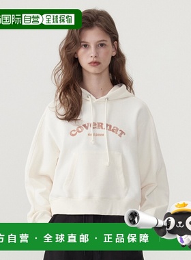 韩国直邮COVERNAT WOMAN 女士连帽衫CO2501HD70IV WOMEN ARCH COOP