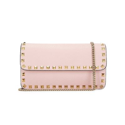 潮奢 Valentino 华伦天奴 女士Rockstud Pouch 手拿包