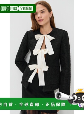 1h可退 香港直邮SEA 海洋 女士 Seraphine 硬质蝴蝶结夹克